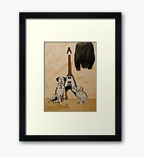 Flying V Framed Print