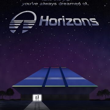Artwork thumbnail, Horizons from EPCOT Center (with Text) by EPCOTJosh