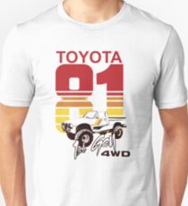 1st gen Toyota Truck 4WD 1981 Unisex T-Shirt