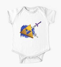 Legend of Zelda Items Short Sleeve Baby One-Piece