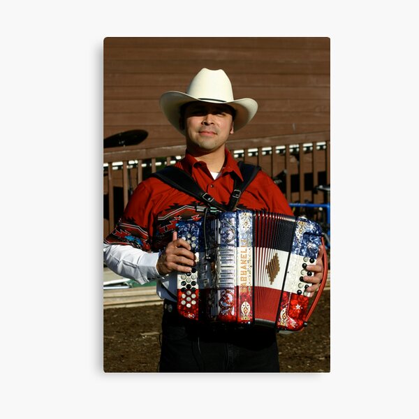 ACCORDION PLAYER Cotati Accordion Festival Canvas Print