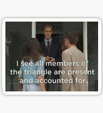 The Triangle (Dawson's creek) Sticker