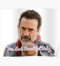 Negan Quotes Posters Redbubble