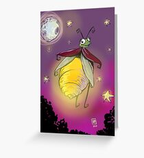 Lightning Bug Greeting Card