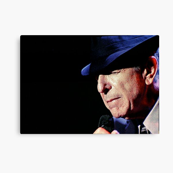 LEONARD COHEN 1 Canvas Print
