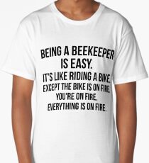 Being a Beekeeper Long T-Shirt