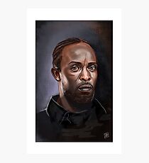 Omar Little - The Wire - Famous People Photographic Print