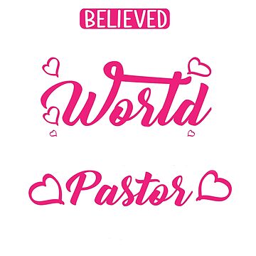 Artwork thumbnail, Pastor She Believed She Could Change The World Gift  by TCCPublishing