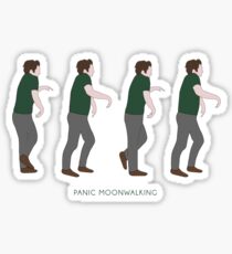 New Girl - Panic Moonwalking Sticker