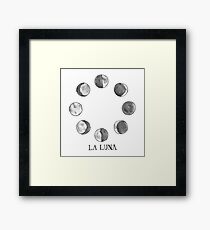 La Luna Gerahmtes Wandbild
