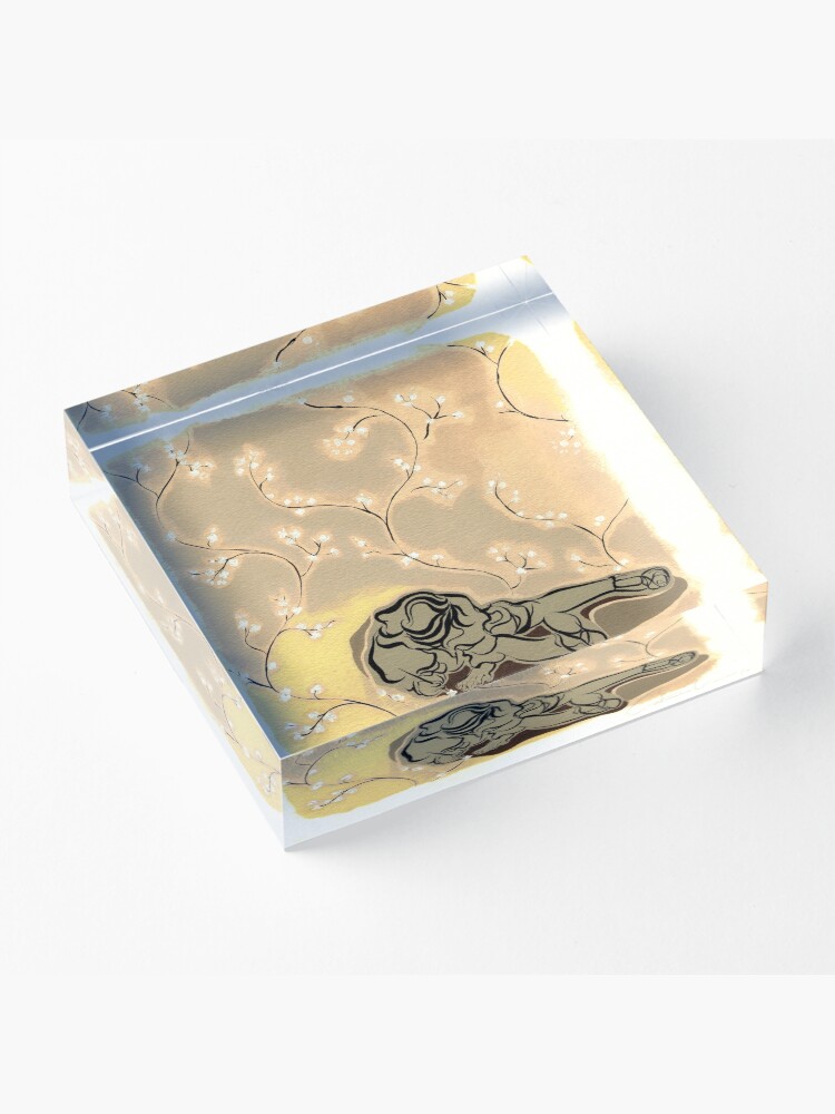 Alternate view of Child Kid Drawing Acrylic Block