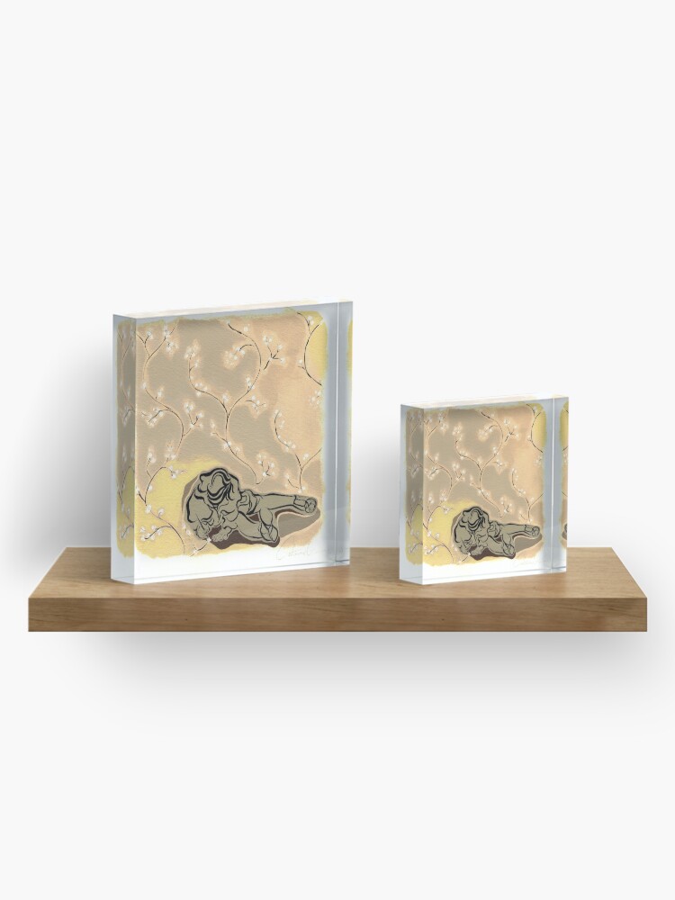 Alternate view of Child Kid Drawing Acrylic Block