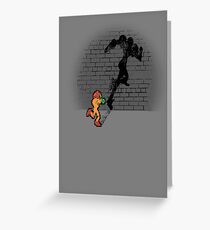 Becoming a Legend- Samus Aran Greeting Card