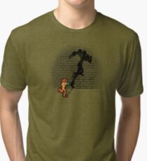 Becoming a Legend- Samus Aran Tri-blend T-Shirt