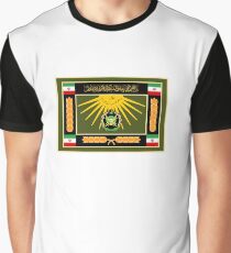 Ceremonial Flag of the Iranian Army Graphic T-Shirt