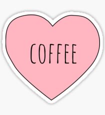 I Love Coffee Sticker