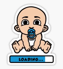 baby babe bébé bebe loading Sticker