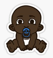 black baby babe bébé bebe loading Sticker