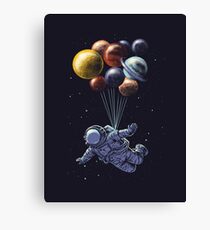 Space Travel Canvas Print