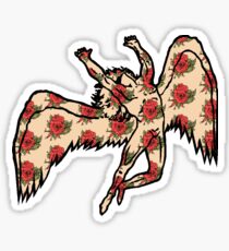 Led Zeppelin Angel with Roses Sticker