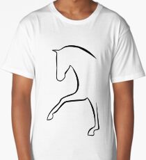 dressage horse Long T-Shirt