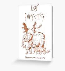 Los Punsetes - Natural History Museum Greeting Card