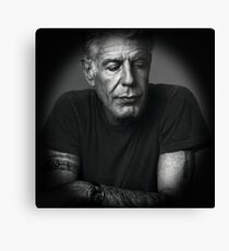 Anthony Bourdain Canvas Print