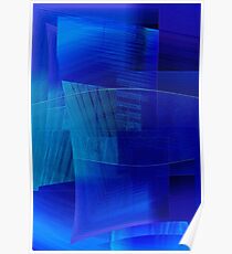 Cool Cool Blue Poster
