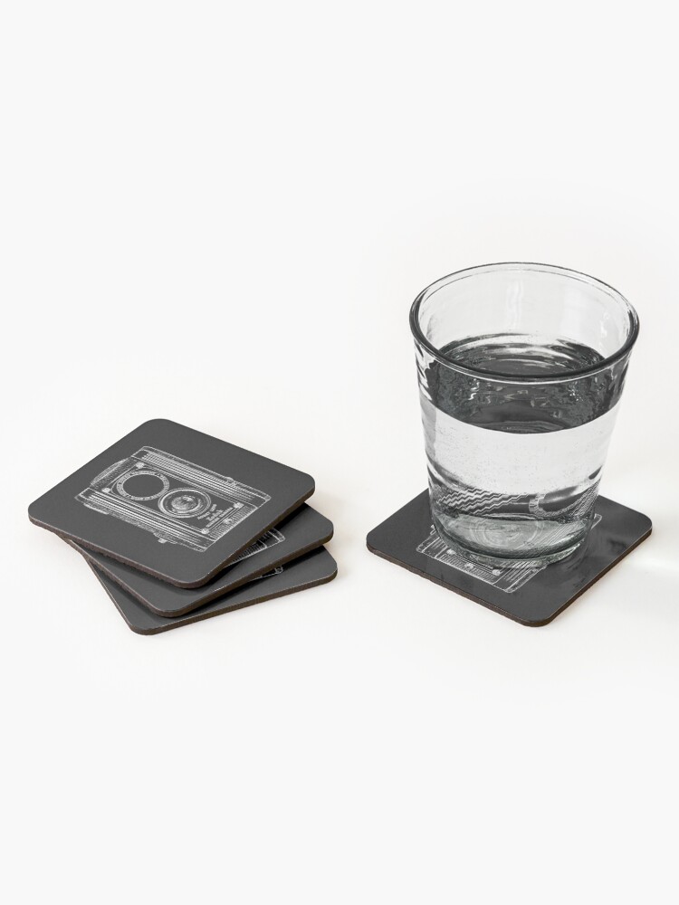Alternate view of Kodak Duoflex with White Outline Coasters (Set of 4)