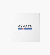 Myvatn Iceland Art Board
