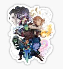 The Mighty Nein Sticker