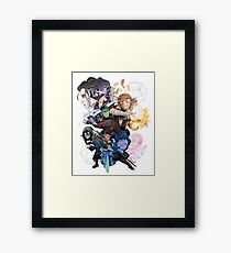 The Mighty Nein Framed Print