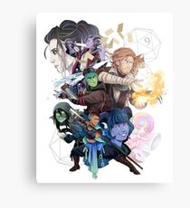 The Mighty Nein Metal Print