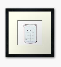 Cute Beaker Framed Print