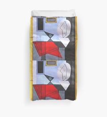 Pablo Picasso - The Studio 1927 Painting - Surrealism Cubism Geometric Modern Abstract Sideways Eye Art Duvet Cover