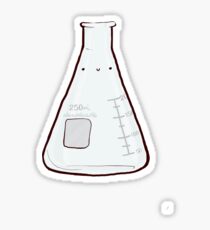 Cute Erlenmeyer Flask Sticker
