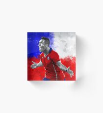 Alexis Sanchez - Chile Acrylic Block