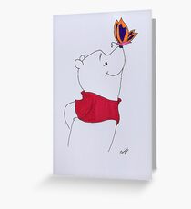 Winnie Pooh Greeting Card