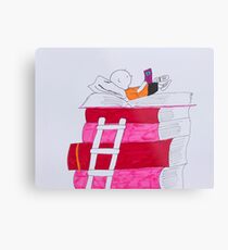 Books Metal Print