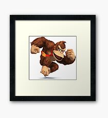 Donkey Kong Framed Print