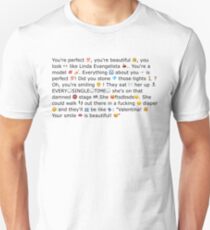 Aja 'Linda Evangelista' meme Unisex T-Shirt