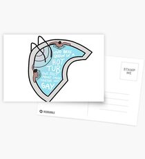 Hot tub bros Postcards