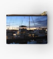 Fishing Boats ~ Waterfront Evening Studio Pouch