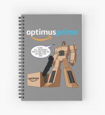 Optimus Prime Spiral Notebook