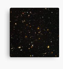 Hubble Deep Field - Maximale Auflösung Leinwanddruck
