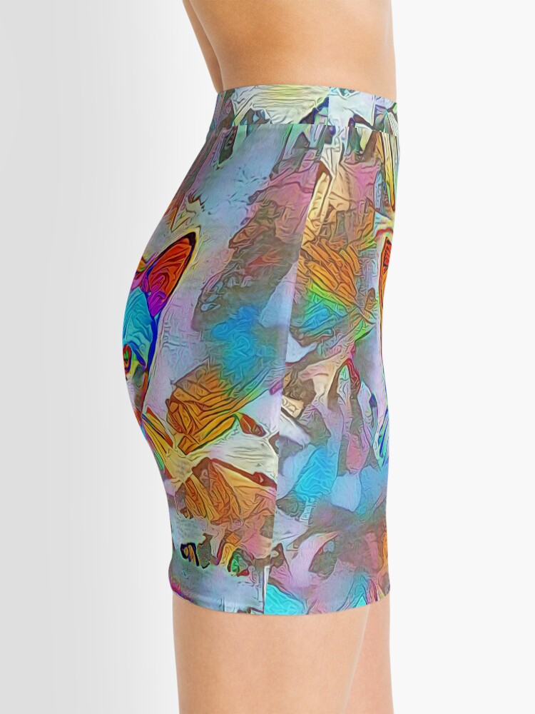Alternate view of White cat Mini Skirt