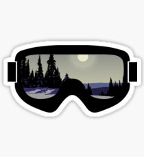 Morning Goggles | Goggle Art | DopeyArt Sticker