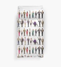 The Employees Of Dunder Mifflin Scranton Branch The Office Duvet Cover