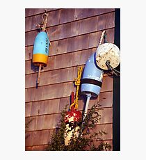 Dockside Buoys Photographic Print