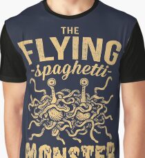 The Flying Spaghetti Monster (dark) Graphic T-Shirt